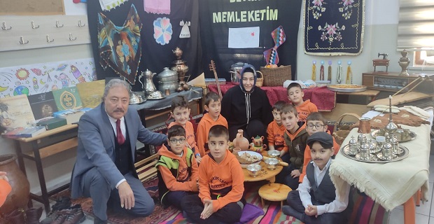 İbrahim Erkal İlkokulu’ndan Alışılmışın Dışında Bir Yerli Malı Haftası Kutlandı.