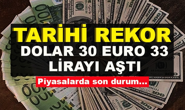 Dolar Tarihi Rekorunu Kırdı