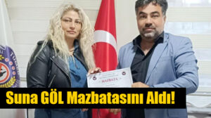 Suna GÖL Mazbatasını Aldı