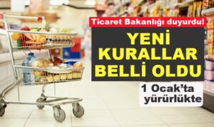 Ticaret Bakanlığı Duyurdu